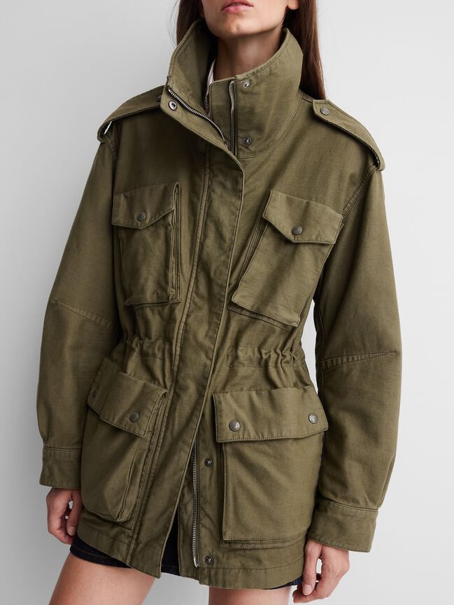 Gap × A.P.C. Oversized Utility Jacket gap a p c oversized utility jacket