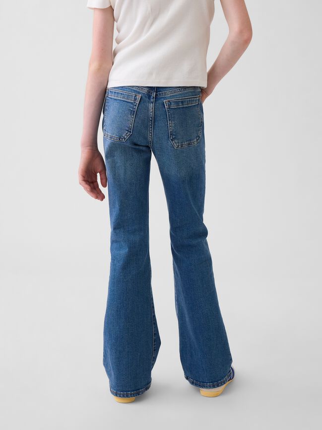 Kids High Rise '70s Flare Jeans gap kids high rise 70s flare jeans