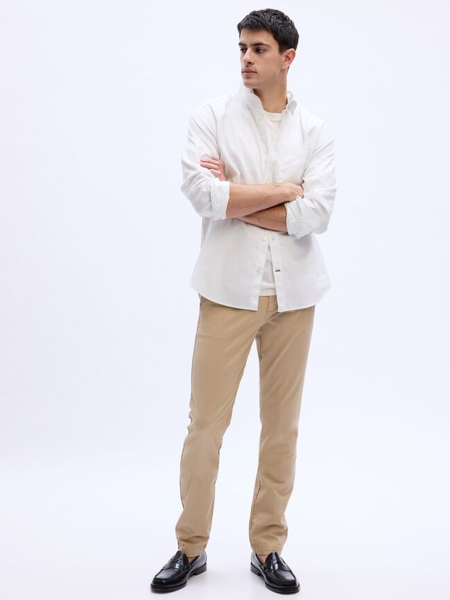 GapFlex Essential Khakis in Skinny Fit gapflex essential khakis in skinny fit