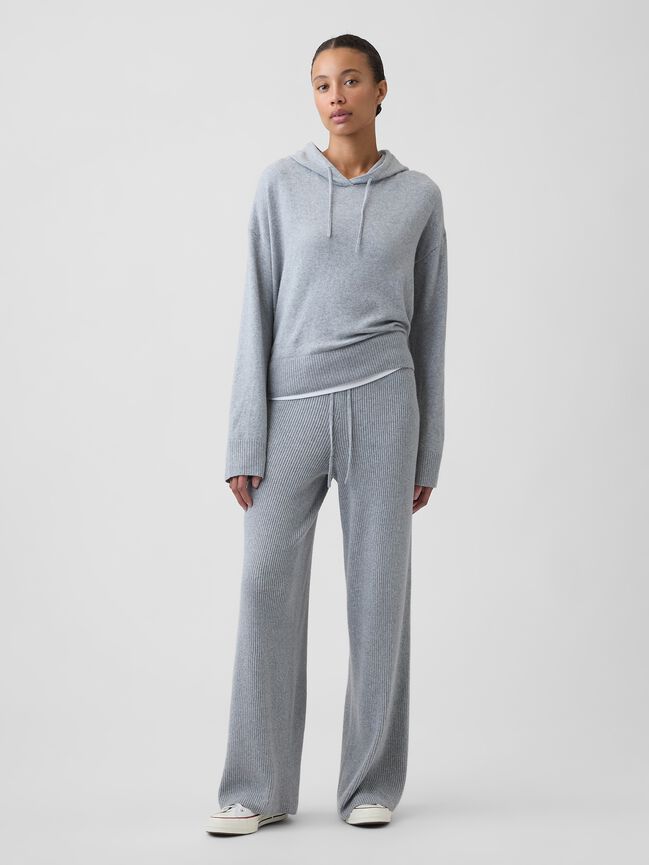 CashSoft Relaxed Ribbed Sweater Pants gap cashsoft relaxed ribbed sweater pants