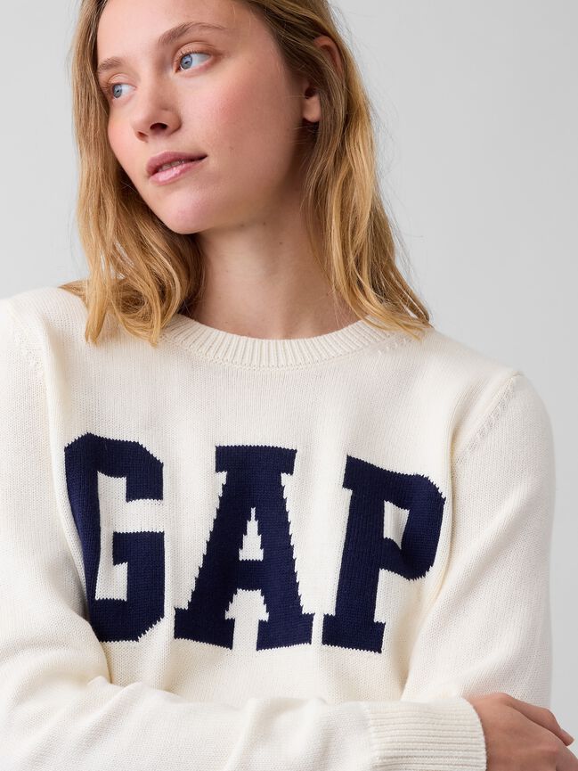 سترة صوف قبة مدورة gap سترة صوف قبة مدورة