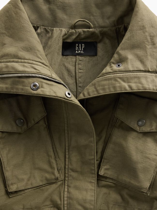 Gap × A.P.C. Oversized Utility Jacket gap a p c oversized utility jacket