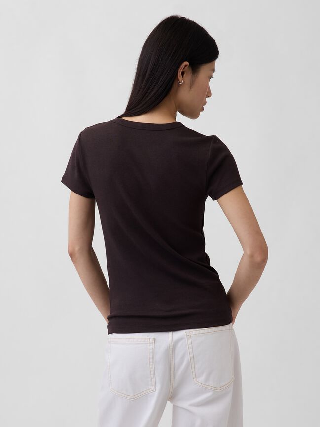 Modern Crewneck T-Shirt gap modern crewneck t shirt