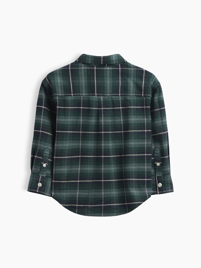 Baby & Toddler Print Oxford Big Shirt gap baby toddler print oxford big shirt