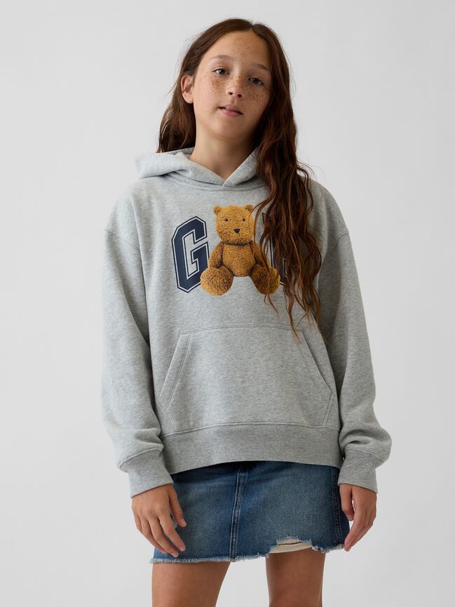 Kids VintageSoft Brannan Bear Logo Hoodie gap kids vintagesoft brannan bear logo hoodie