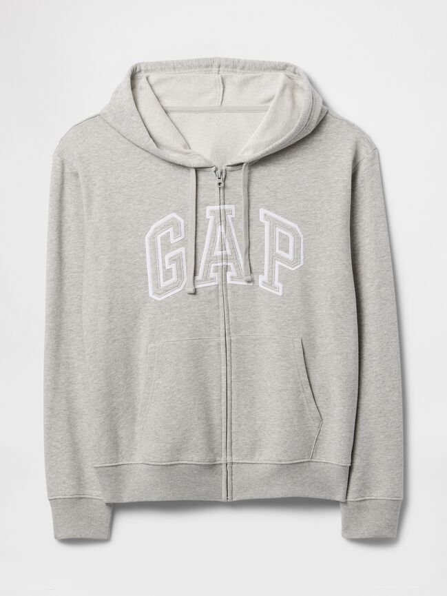هودي مريح بسحاب بشعار Gap هودي مريح بسحاب بشعار gap