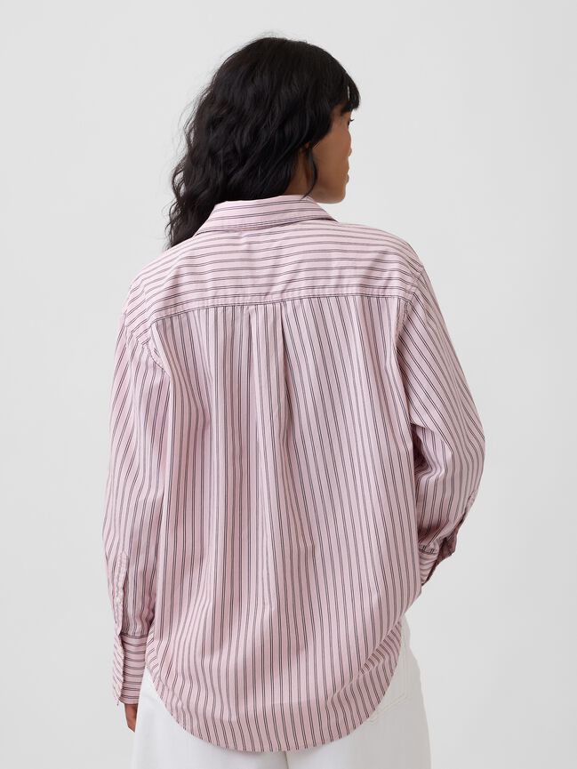 Poplin Big Shirt gap poplin big shirt