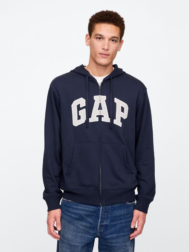 Gap Logo Zip Hoodie gap logo zip hoodie