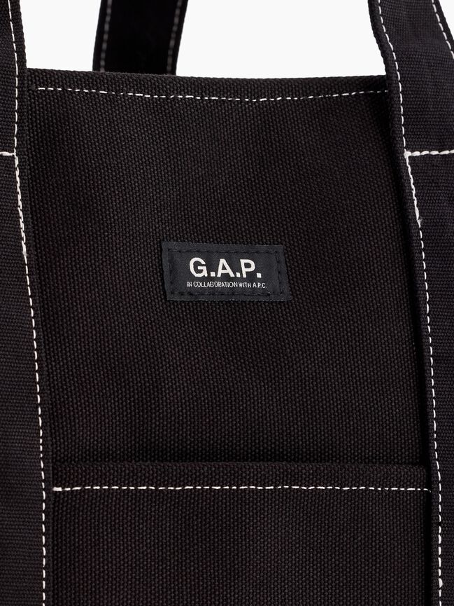 Gap × A.P.C. Logo Tote Bag gap a p c logo tote bag