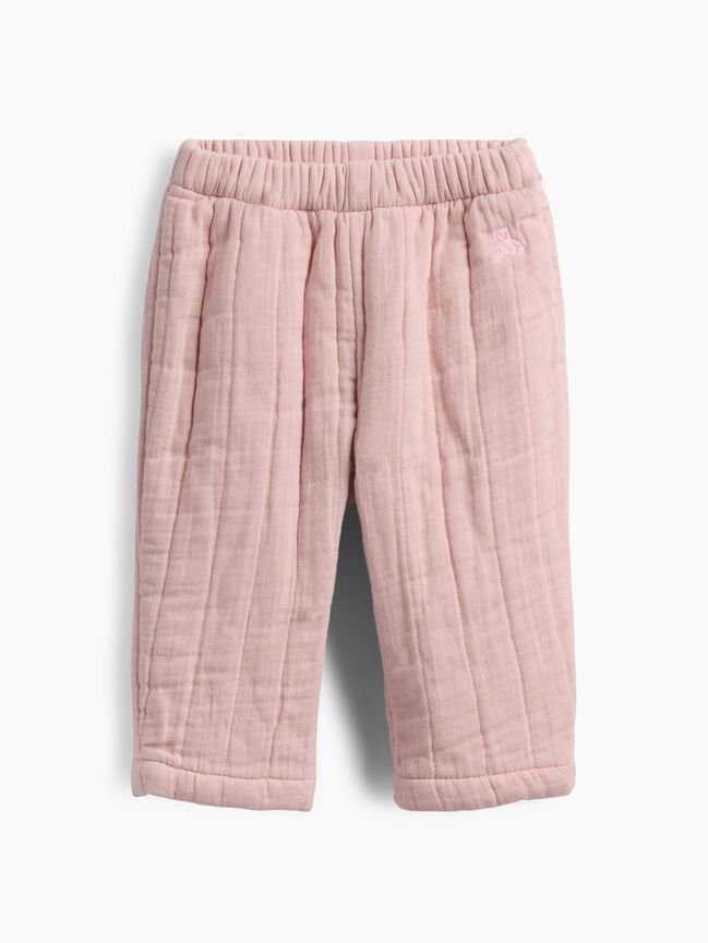 Baby Quilted Gauze Pull-On Pants gap baby quilted gauze pull on pants