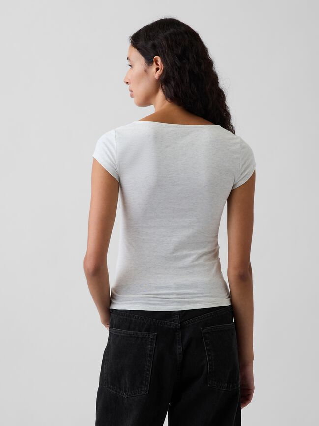 CloseKnit Jersey V-Neck T-Shirt gap closeknit jersey v neck t shirt