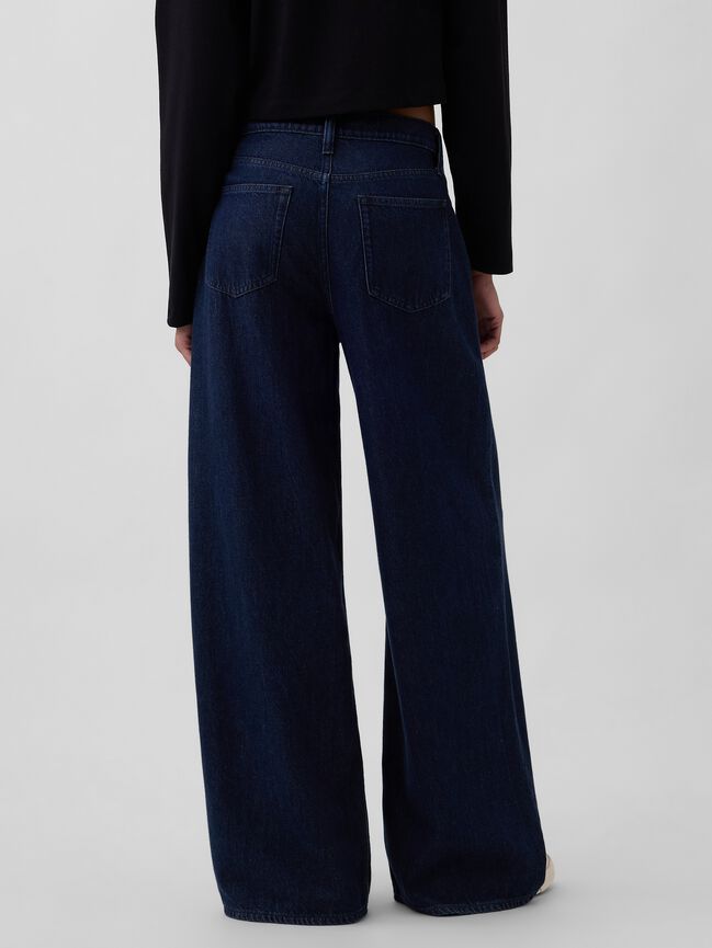 Mid Rise UltraSoft Baggy Jeans gap mid rise ultrasoft baggy jeans
