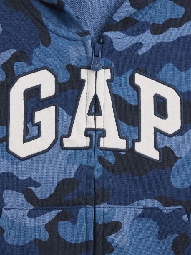 babyGap Relaxed Print Logo Zip Hoodie babygap relaxed print logo zip hoodie
