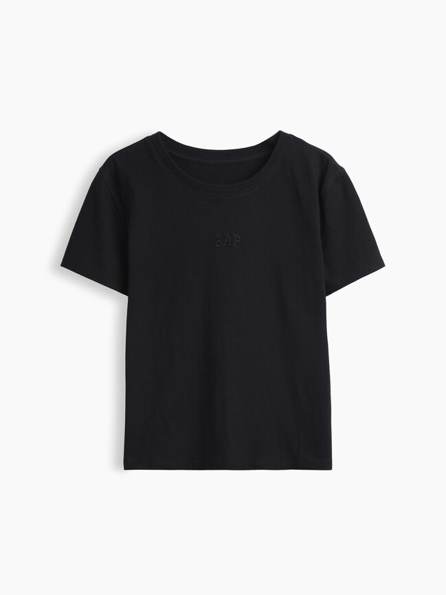 100% Cotton Authentic Shrunken Logo T-Shirt gap 100 cotton authentic shrunken logo t shirt