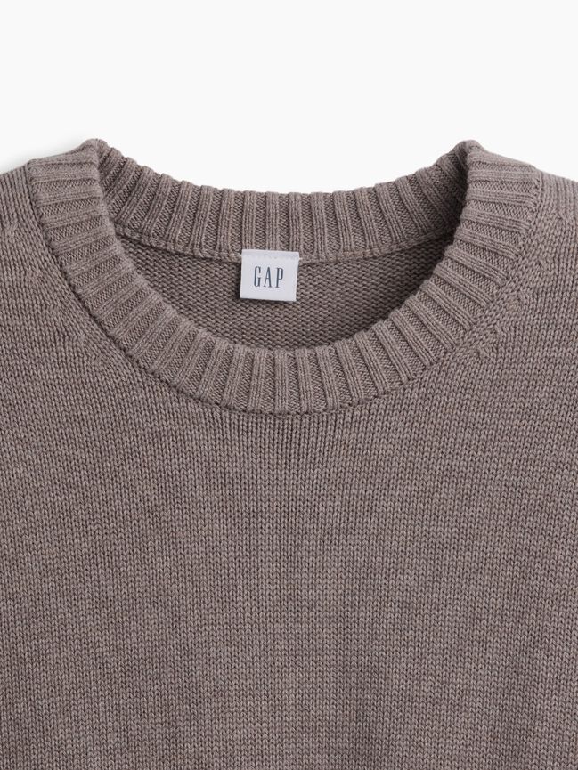 Oversized Crewneck Sweater gap oversized crewneck sweater