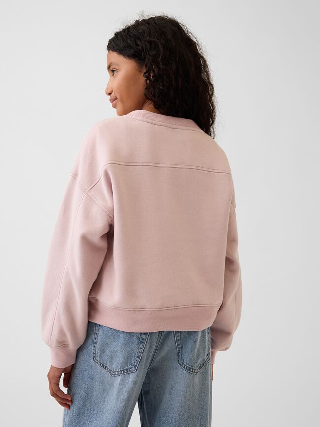 Kids VintageSoft Wedge Sweatshirt gap kids vintagesoft wedge sweatshirt