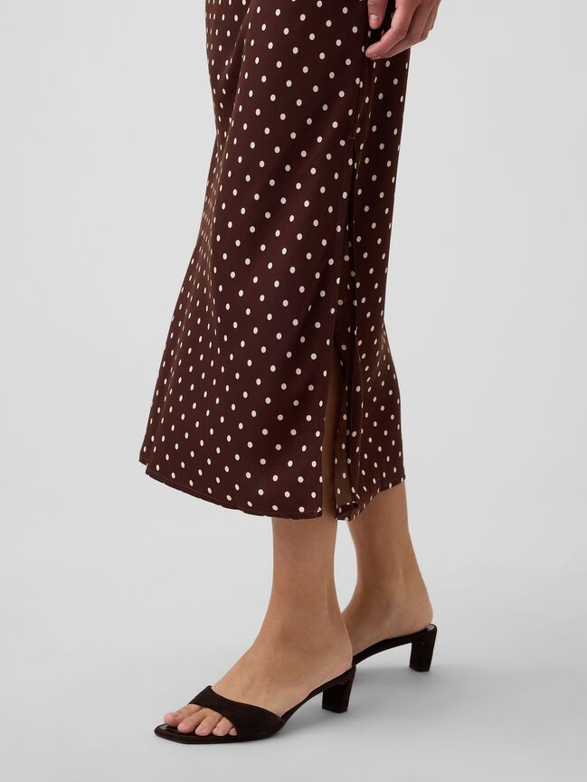 Pull-On Maxi Skirt gap pull on maxi skirt