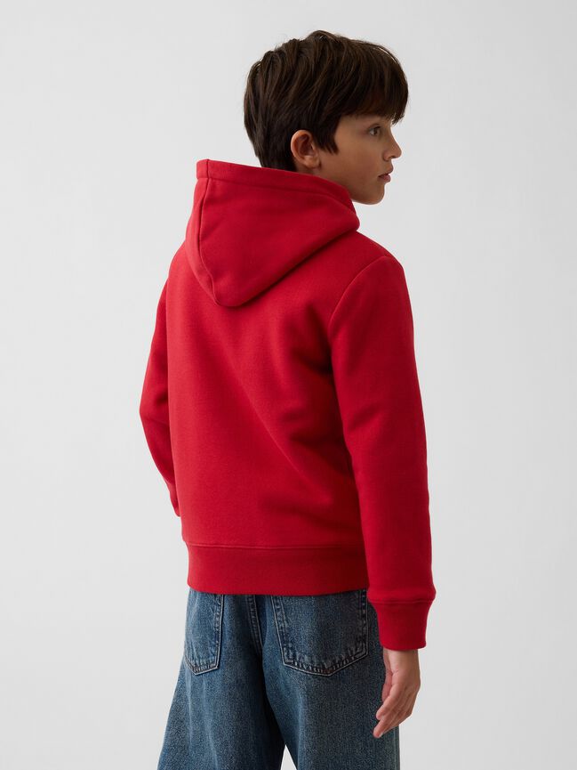 Kids Sherpa-Lined Zip Hoodie gap kids sherpa lined zip hoodie