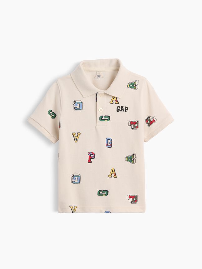 قميص بولو بيكيه babyGap مطبوع قميص بولو بيكيه babygap مطبوع