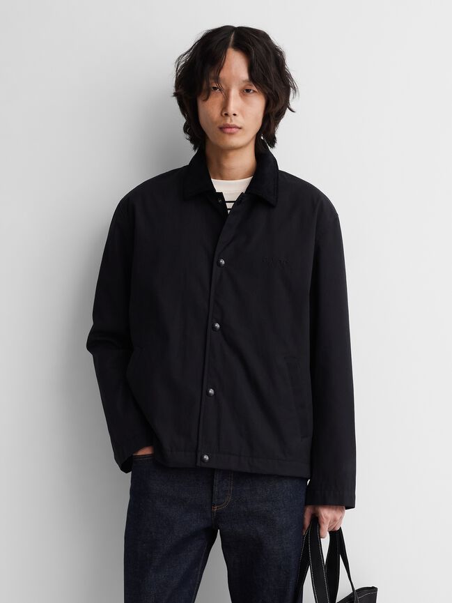 Gap × A.P.C. Coated Canvas Coaches Jacket gap a p c coated canvas coaches jacket