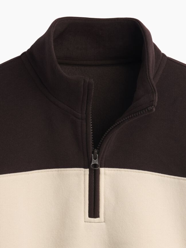 Kids VintageSoft Quarter-Zip Pullover gap kids vintagesoft quarter zip pullover