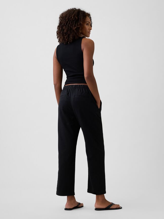 Mid Rise Easy Twill Pants gap mid rise easy twill pants