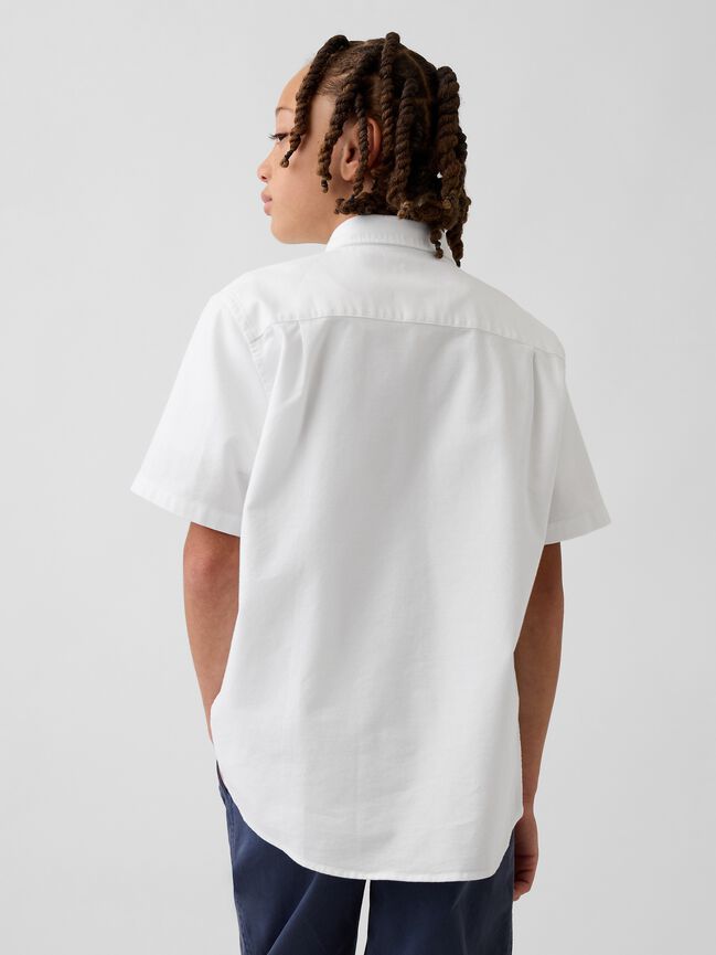 Kids Uniform Oxford Shirt gap kids uniform oxford shirt