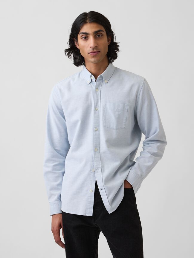 Oxford Button-Down Shirt gap oxford button down shirt
