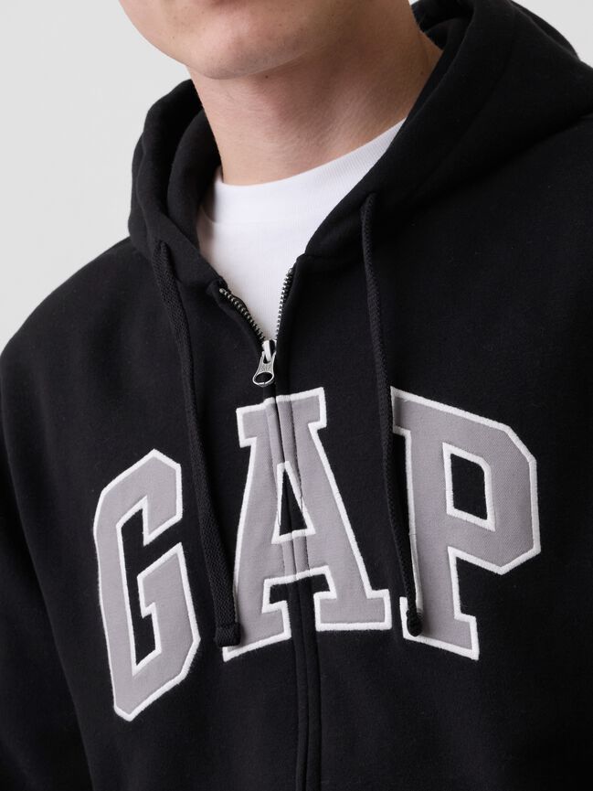Adult VintageSoft Arch Logo Zip Hoodie gap adult vintagesoft arch logo zip hoodie