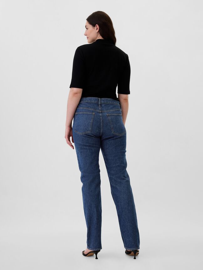 High Rise '90s Original Straight Jeans gap high rise 90s original straight jeans