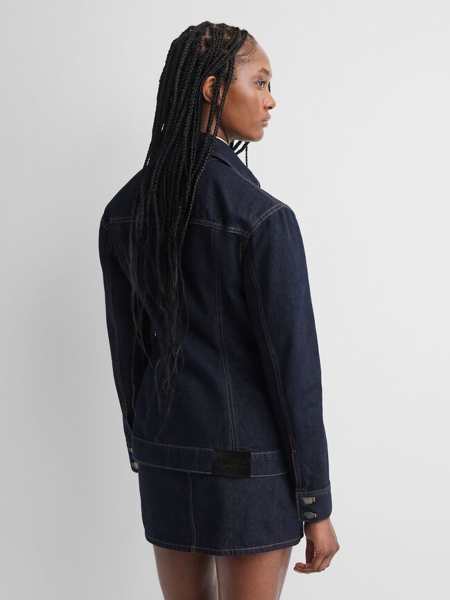 Gap × A.P.C. Structured Denim Jacket gap a p c structured denim jacket
