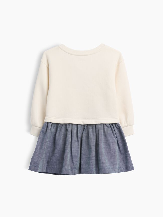 Gap × Disney Baby & Toddler Sweatshirt Dress gap disney baby toddler sweatshirt dress