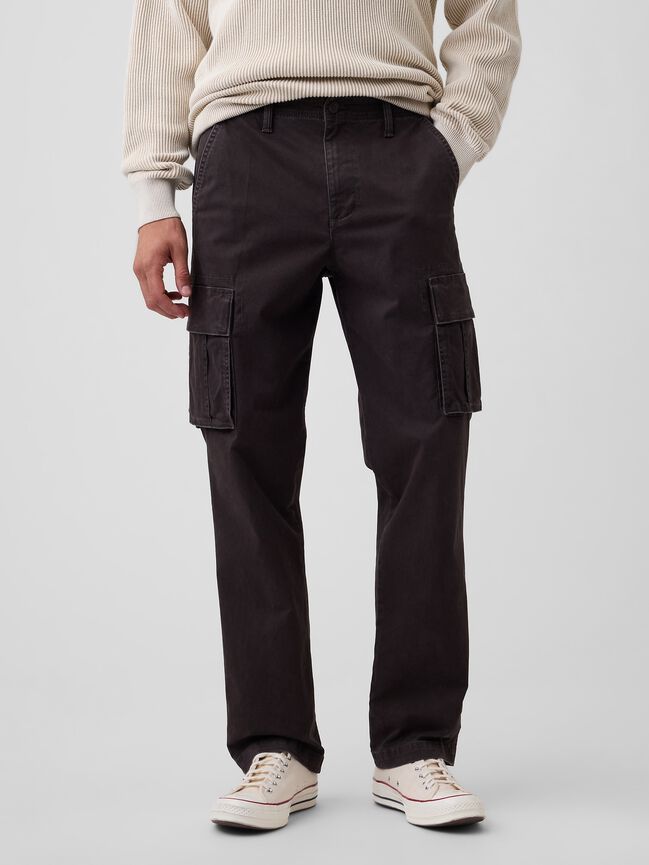 Essential Straight Cargo Pants gap essential straight cargo pants