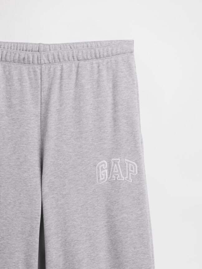 Gap Logo French Terry Wide-Leg Joggers gap logo french terry wide leg joggers