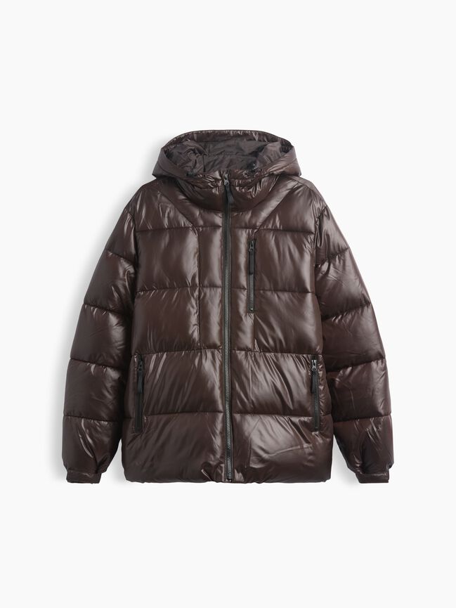 Recycled Heavyweight Puffer Jacket gap recycled heavyweight puffer jacket
