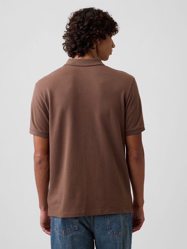 Stretch Pique Polo Shirt gap stretch pique polo shirt