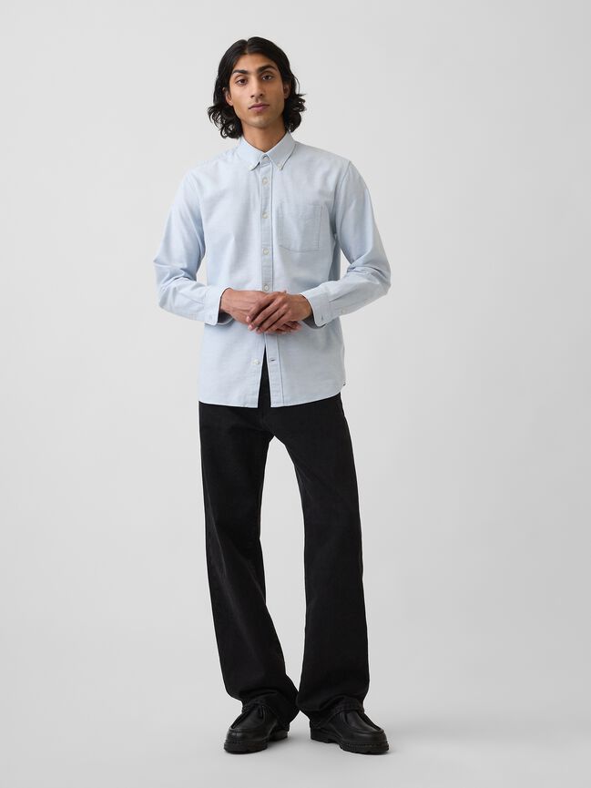 Oxford Button-Down Shirt gap oxford button down shirt