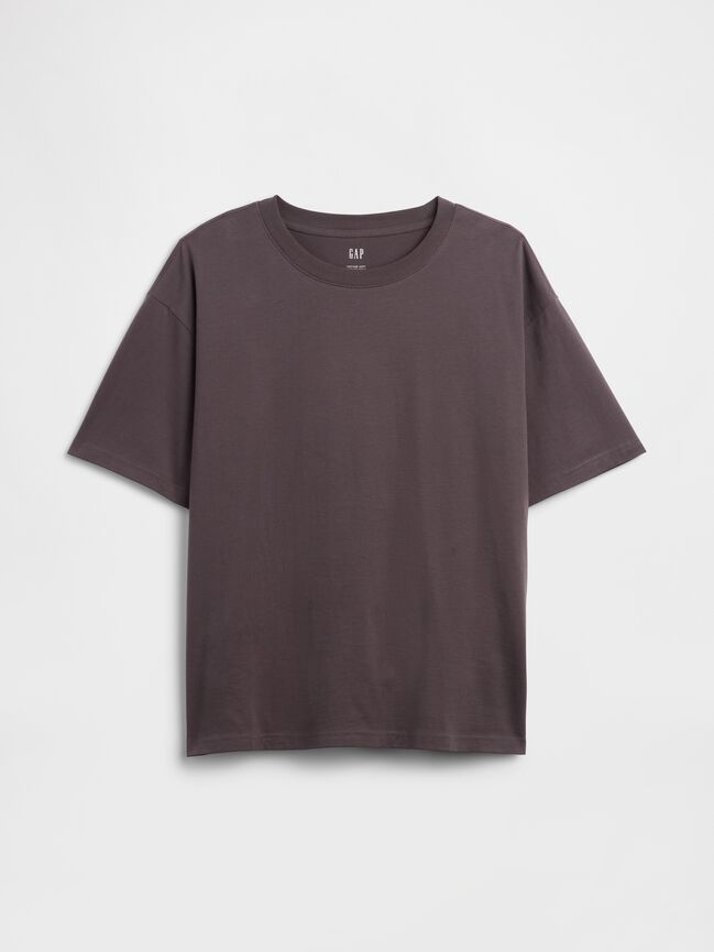 تي شيرت Vintage Soft بقصة مربعة gap تي شيرت vintage soft بقصة مربعة