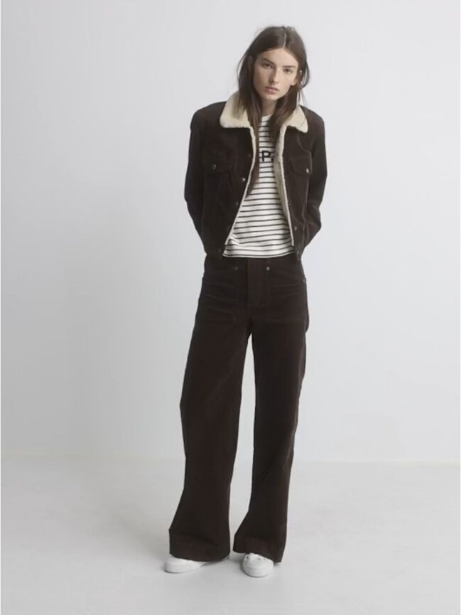 Gap × A.P.C. Icon Corduroy Crop Jacket gap a p c icon corduroy crop jacket