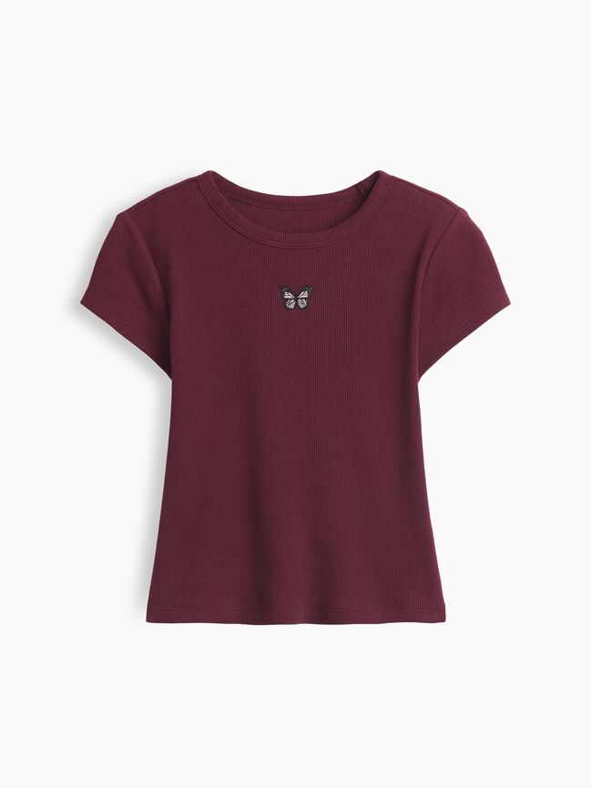 Kids Rib T-Shirt gap kids rib t shirt