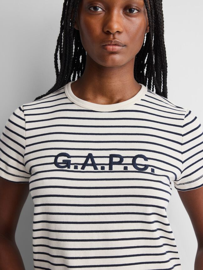 Gap × A.P.C. Logo T-Shirt gap a p c logo t shirt