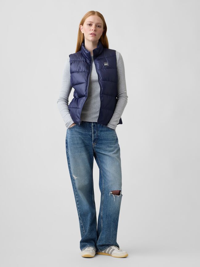 سترة بدون أكمام gap سترة بدون أكمام