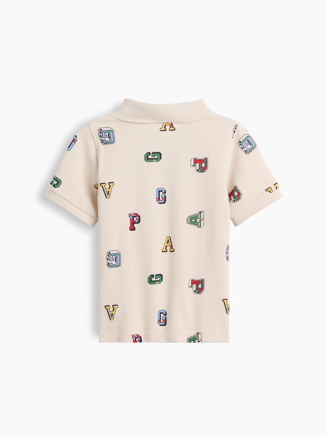 قميص بولو بيكيه babyGap مطبوع قميص بولو بيكيه babygap مطبوع