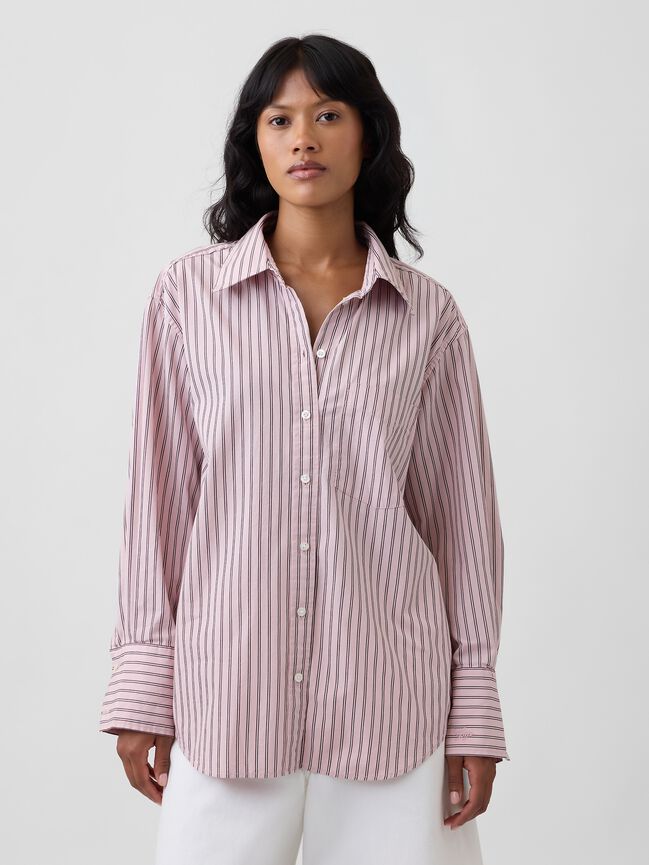 Poplin Big Shirt gap poplin big shirt