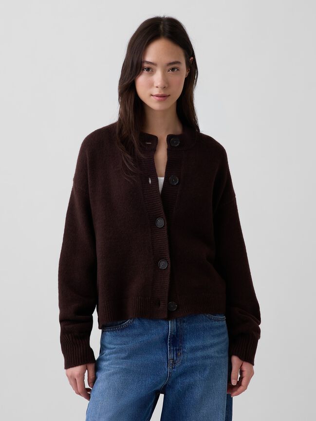 CashSoft Oversized Chunky Cardigan gap cashsoft oversized chunky cardigan