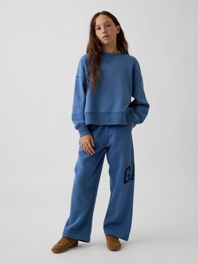 Kids VintageSoft Relaxed Barrel Sweatpants gap kids vintagesoft relaxed barrel sweatpants