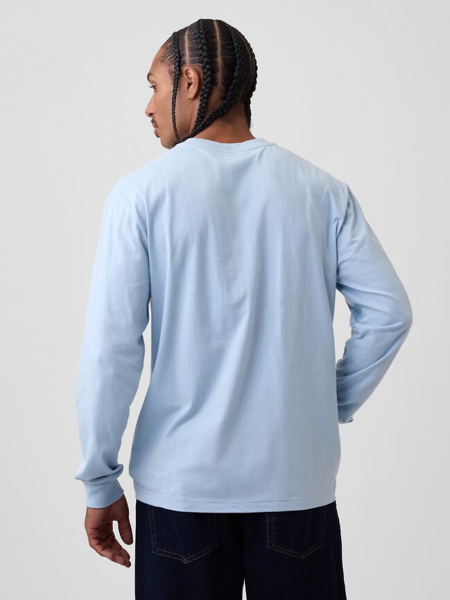 تي شيرت ياقة مدورة gap تي شيرت ياقة مدورة