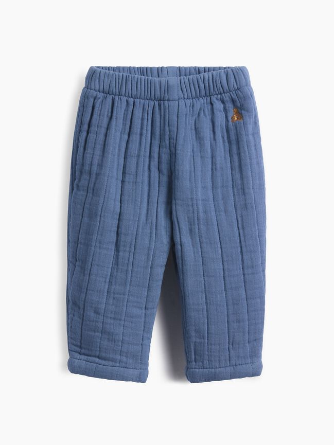 Baby Quilted Gauze Pull-On Pants gap baby quilted gauze pull on pants