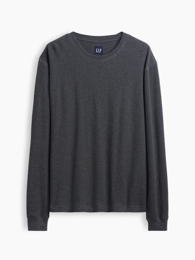 Relaxed Waffle T-Shirt gap relaxed waffle t shirt