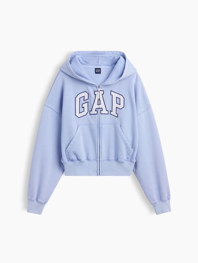 VintageSoft Oversized Gap Logo Zip Hoodie vintagesoft oversized gap logo zip hoodie